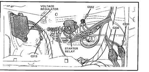 1986 ford tempo solenoid wiring 
